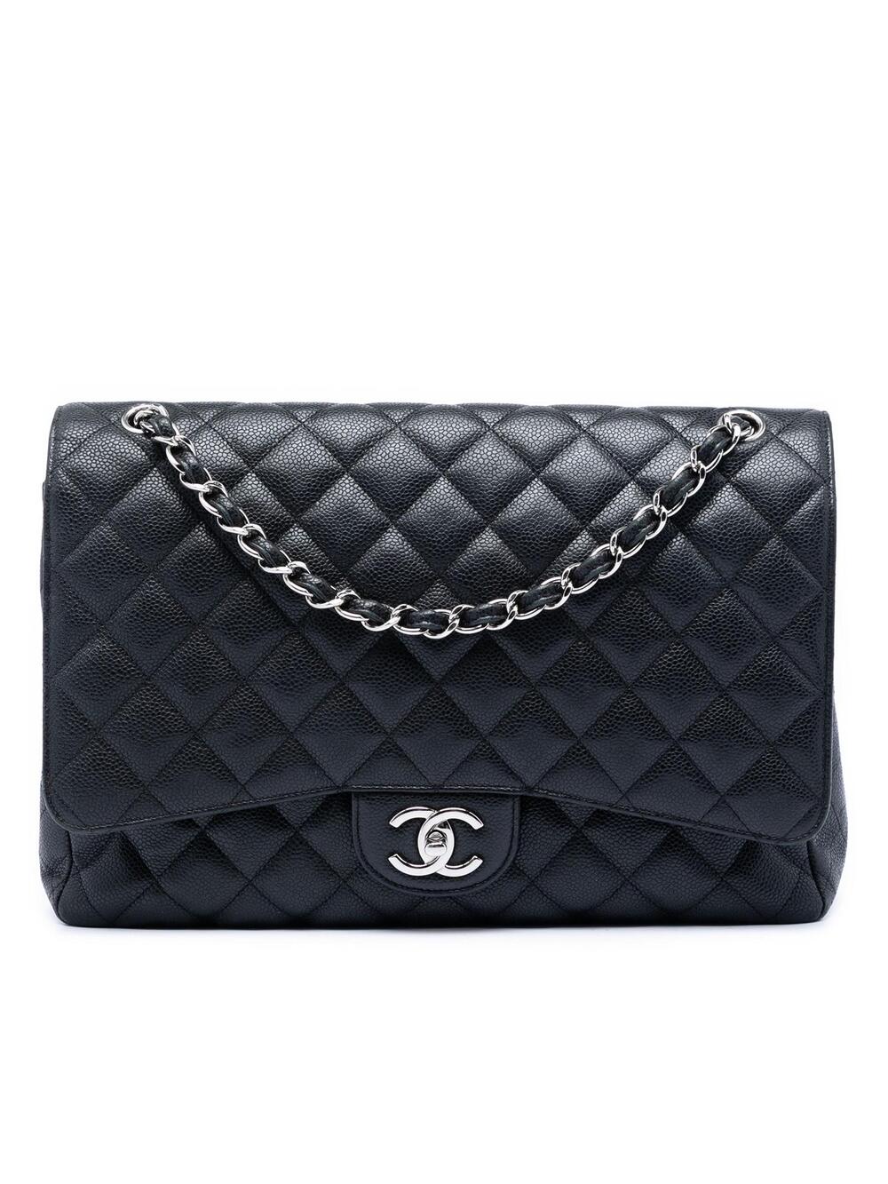 Chanel Maxi Classic Caviar Double Flap #290419C52B